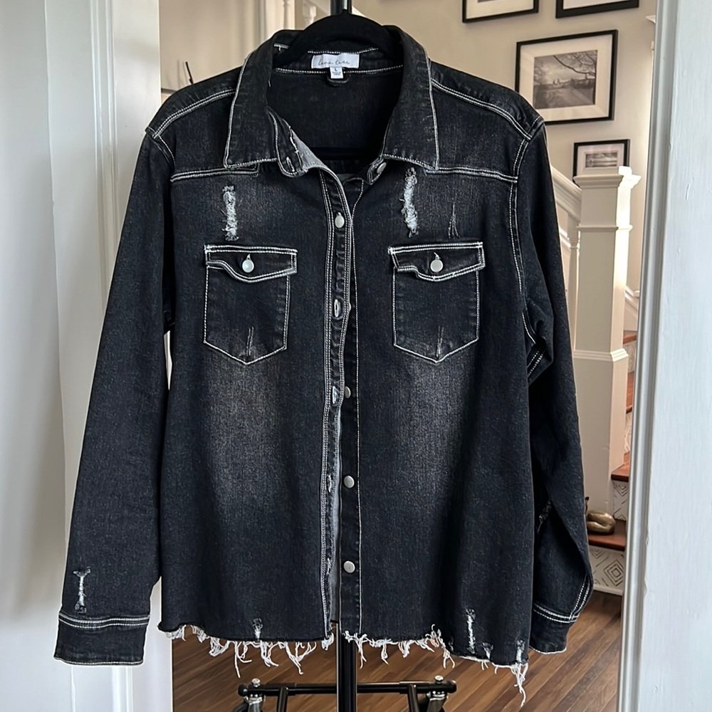 Love Tree- Denim Shirt/Jacket